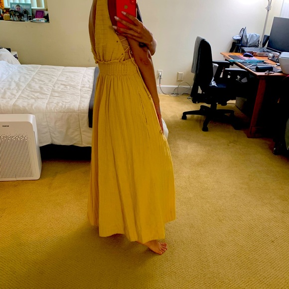 Free People Dresses & Skirts - Yellow Summer Dress